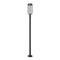 Z-Lite Leland Outdoor Post Mounted Fixture, 1-Light, 9 In.W x 97.25 In.H, Sand Black/Sand Blast 5005PHB-5012P-BK-LED - alternate 8